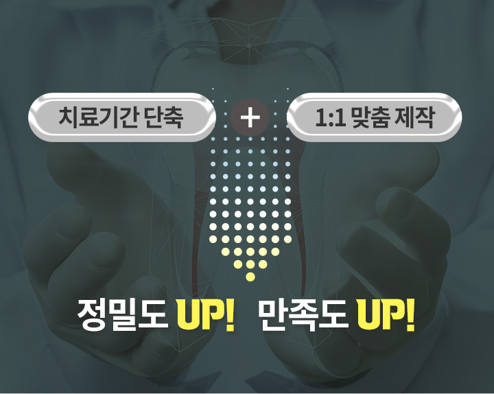 정밀도up! 만족도up!